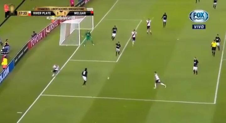 El taco de Nacho Fernández para el 1 a 1