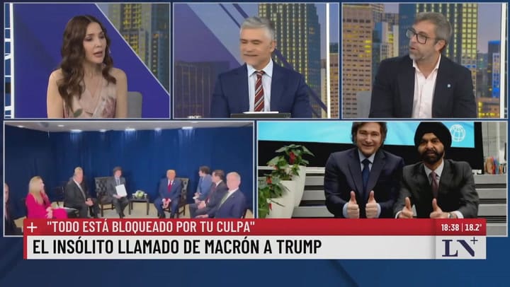Director del Banco Central, Federico Furiase: "El apoyo de Trump viene a traer más calma"