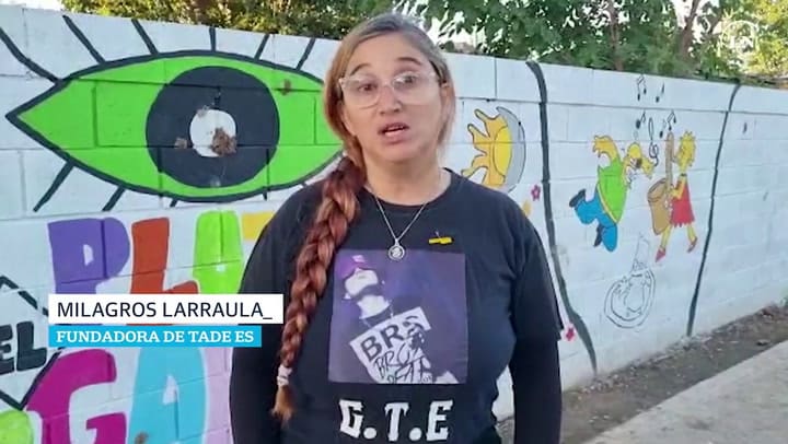 Milagros Larraula, mamá de Tadeo, y fundadora de la organización TADE ES