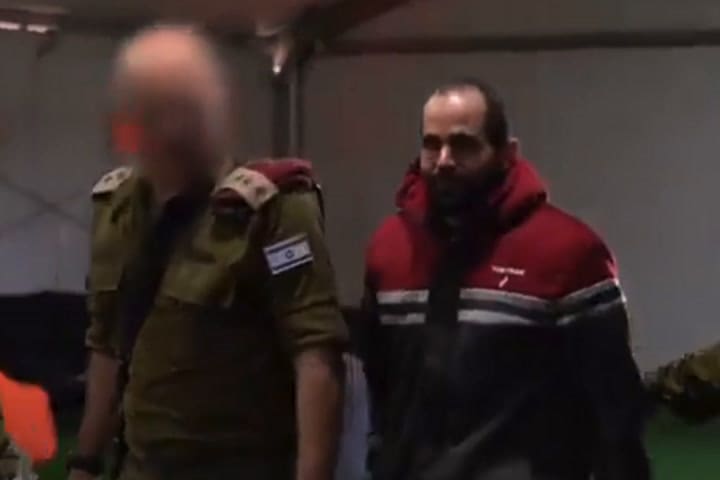 Yarden Bibas tras su liberación