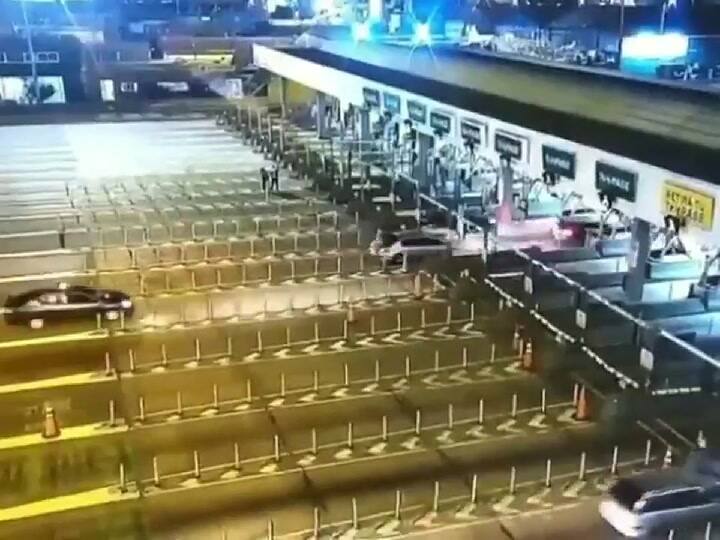 Impactante accidente en Au. Illia mano al centro