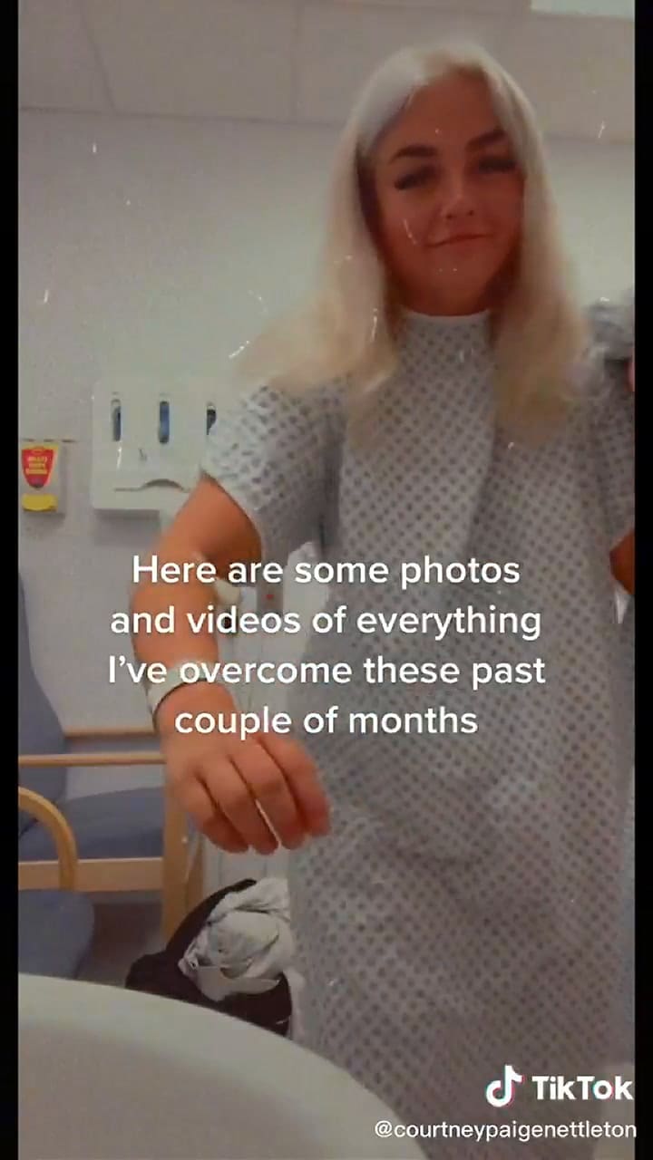 La joven de 20 años se sentía cansada y le diagnosticaron cáncer de tiroides.