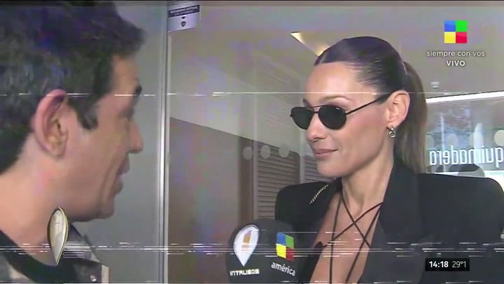 Bambietta spoke about the confrontation between China Suarez and Vicuña and what her relationship with the actress is like