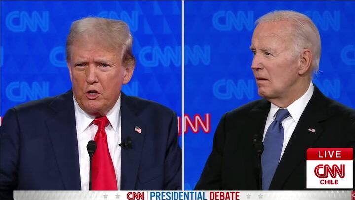 Trump dijo que Biden es un criminal.