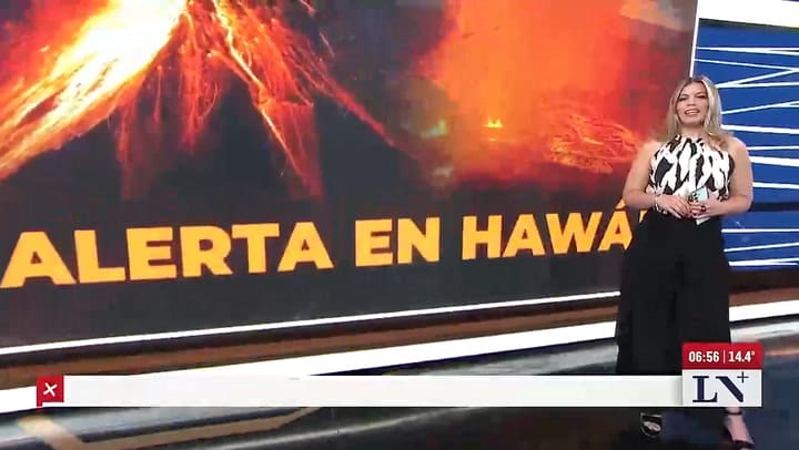 Alerta en Hawai por el volcan Kilauea