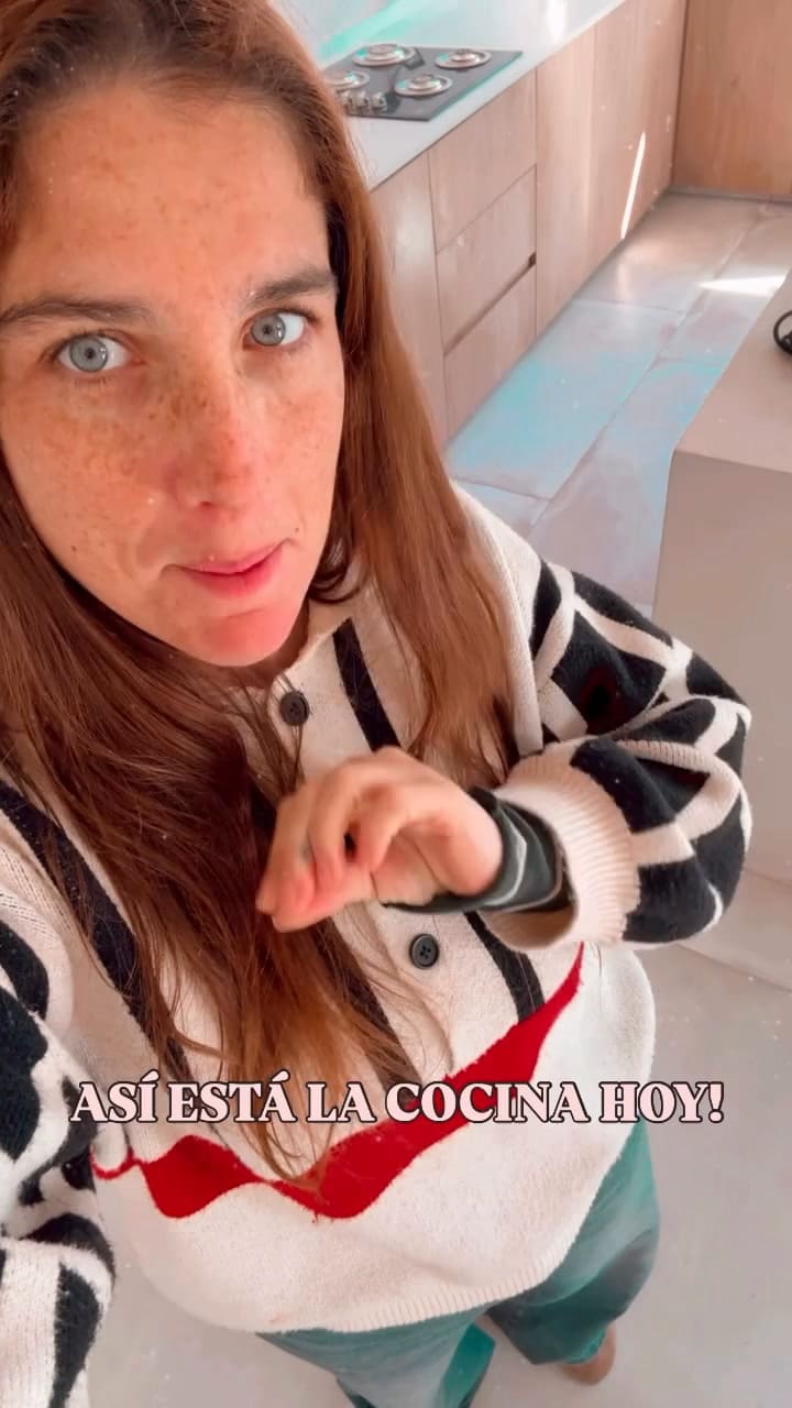 Juana Repetto mostró cómo está su nueva casa, a solo diez días de la mudanza