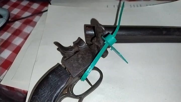 Tras Un Allanamiento Secuestran Un Arma De Fuego Ofrecida En Redes Sociales #2025-0325