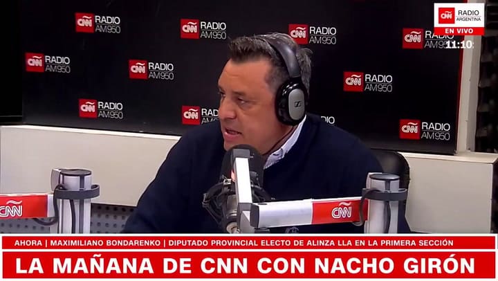 Bondarenko: “Mi vieja no llega a fin de mes, la economía es un desastre"