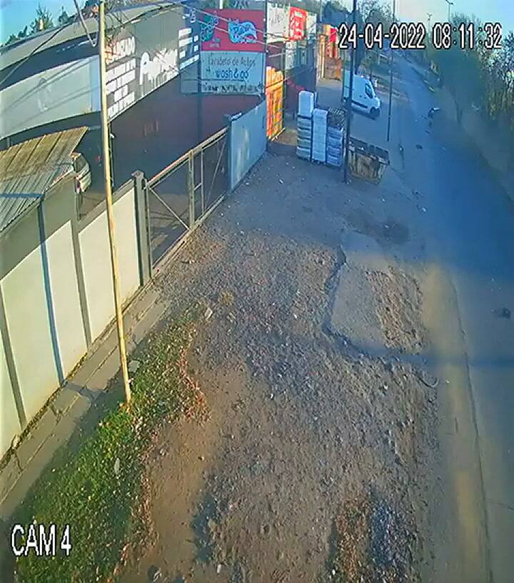 Así fue el fatal accidente de cuatro jóvenes en Longchamps