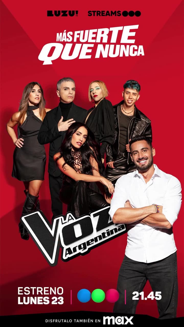 Nueva temporada de La Voz Argentina