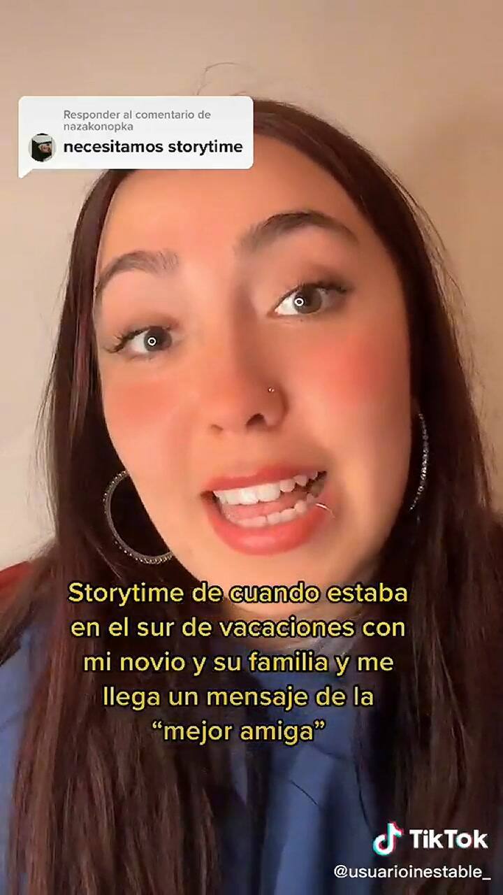 La joven contó cómo fue el momento en el que se enteró que su novio le fue infiel