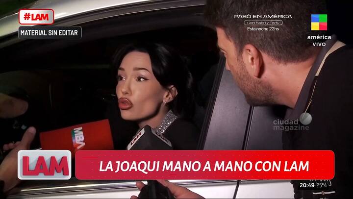 La Joaqui habló de su relación con la China Suárez y su respuesta cuasó polémica