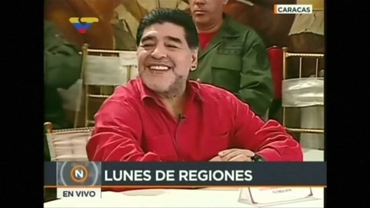 Maradona anunció que hará el programa 'De la mano del diez' en Rusia 2018 para Telesur
