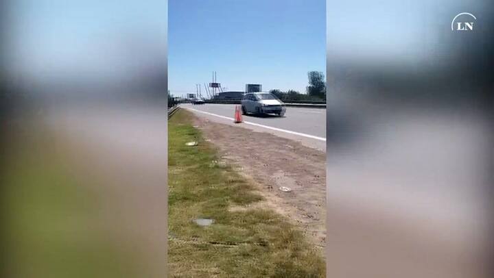 Hallaron un artefacto explosivo en la banquina y lo detonaron en una cantera