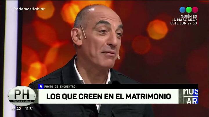 Mauricio Dayub y su casamiento en secreto con Paula Siero