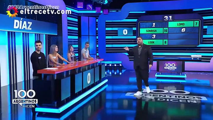 La produccion se olvido un papel con las preguntas del programa