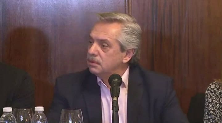 A. Fernández: 'El dinero del FMI era para pagar deuda, no para que se la lleven los amigos de Macri'