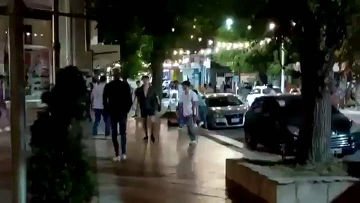 Más imágenes de la pelea