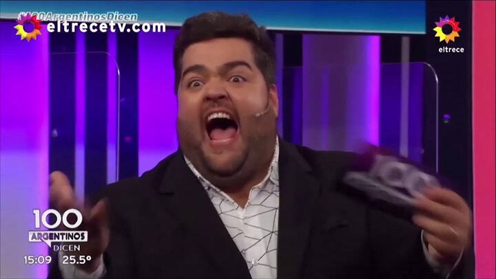 Barassi abandonó el piso de 100 argentinos dicen para retar a una productora