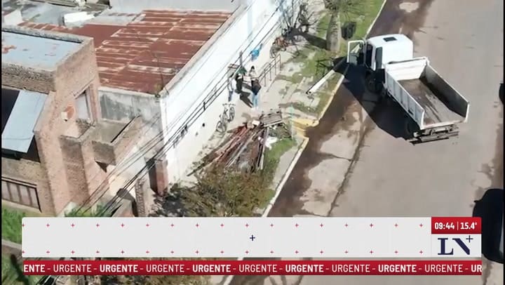 Devastador temporal en Urdampilleta