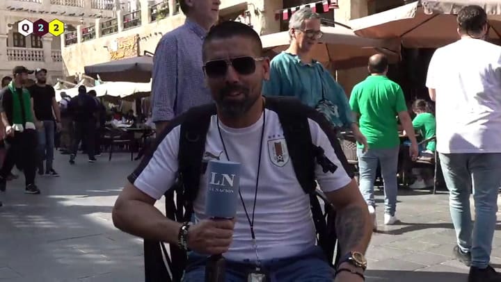 Mundial Qatar 2022: los fanáticos de 32 naciones reunidos en una esquina de Doha