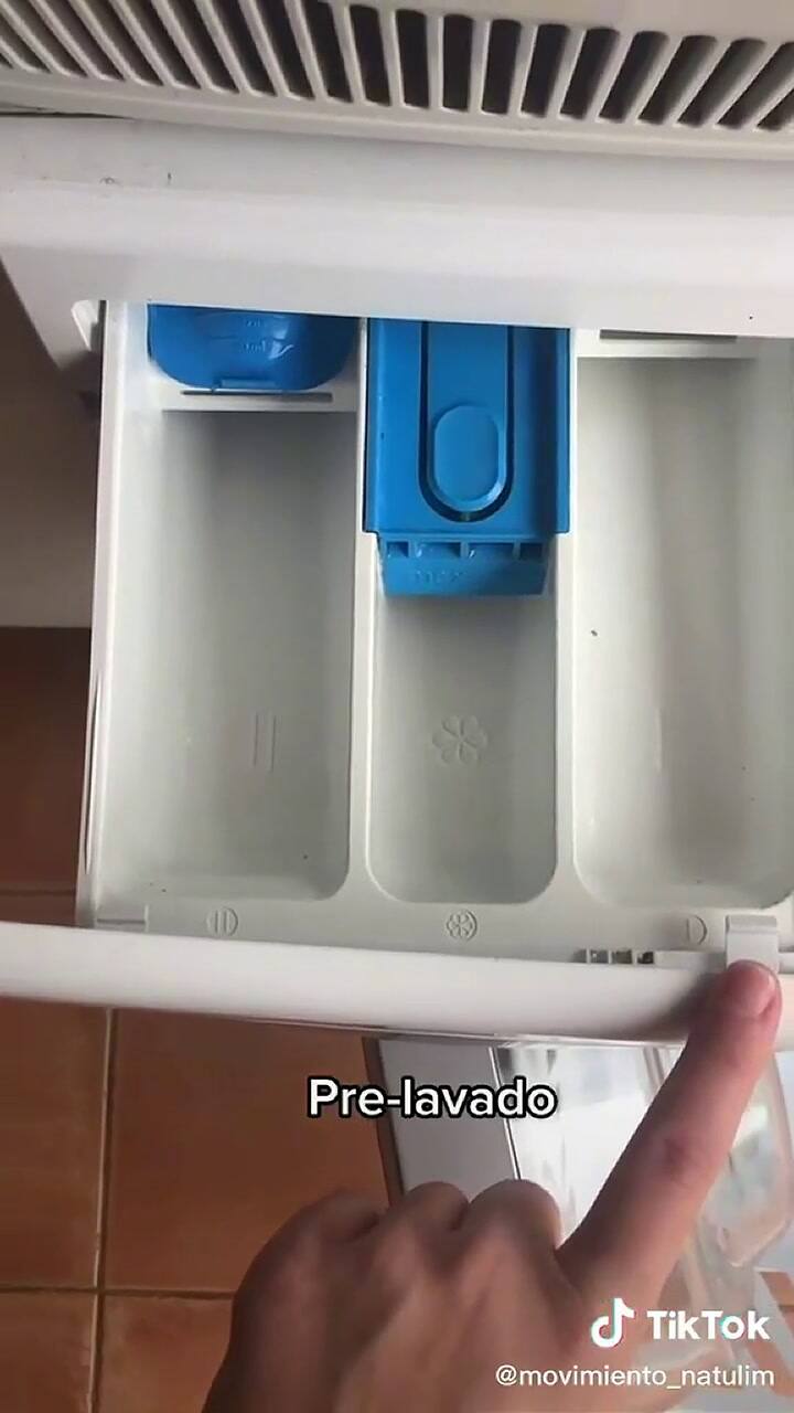 ¿Para qué sirve el tercer compartimento del lavarropas?