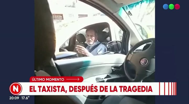 La reacción del taxista que atropelló a las estudiantes francesas