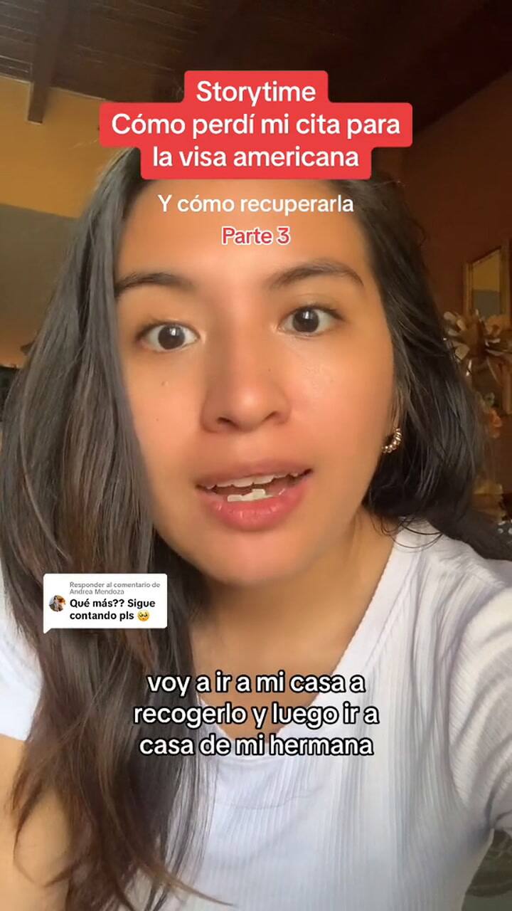 Perdió su cita para la visa y así la recuperó