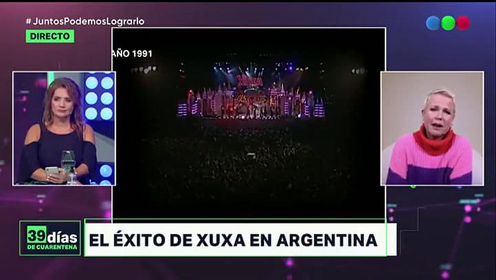 Xuxa: 'Nadie está preparado para recibir tanto amor y cariño' - Fuente: Telefe