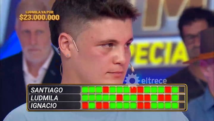 Santiago se convirtió en el ganador de Los 8 escalones