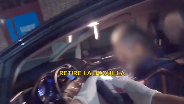 La recopilación de las excusas más insólitas en un control de alcoholemia