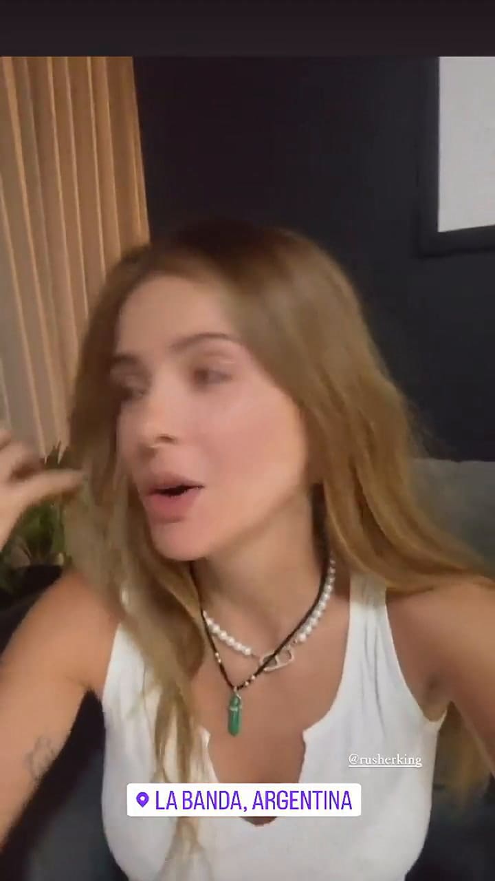 La China Suárez visitó a su suegra y le dedicó un divertido mensaje a través de las redes