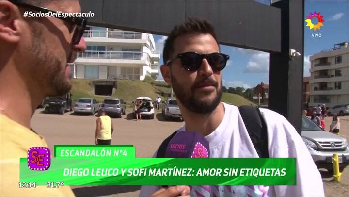Diego Leuco Y Sofi Martinez Hablaron Con #Sociosdelespectaculo Sobre Su Presente Amoroso Y La Relación Sin Etiquetas Que Tienen En La Actualidad.