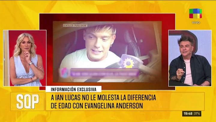 Yanina Latorre confirmó el romance de Evangelina Anderson y Ian Lucas