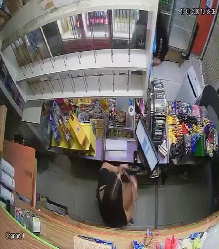 El robo de Pipo a un kiosco en La Plata