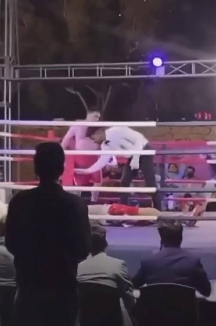 Un boxeador paquistaní murió luego de ser noqueado - Fuente: Redes sociales