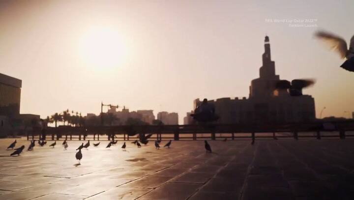 El video presentación del logo del Mundial Qatar 2022 - Fuente: @FIFAWorldCup