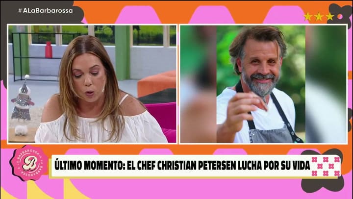 Christian Petersen lucha por su vida: está internado