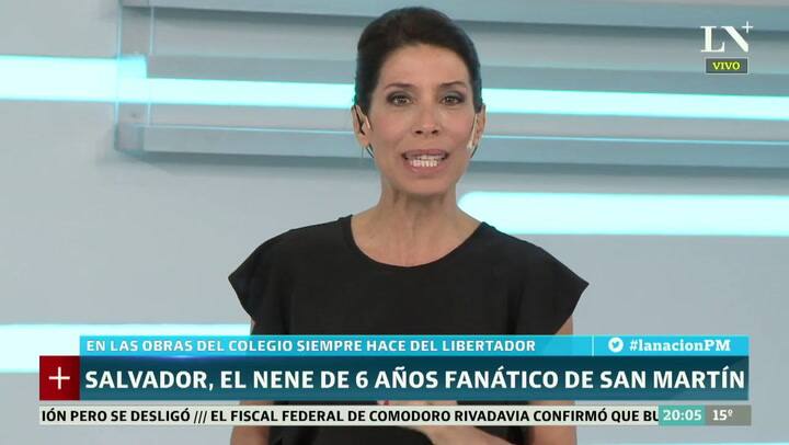 El niño que tiene como ídolo a San Martín y espera los actos patrios para representarlo