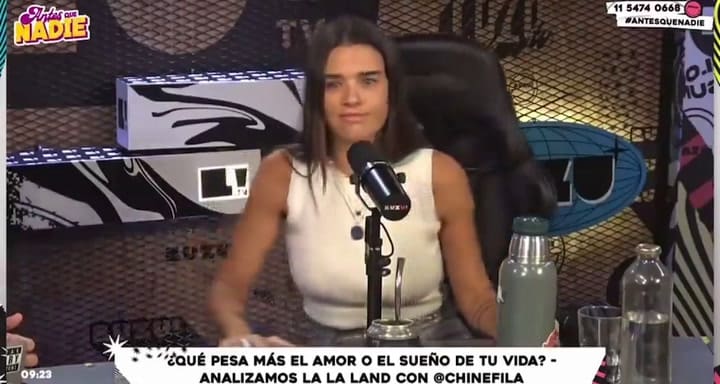 Así se enteró Leuco al aire que debían abandonar el edificio