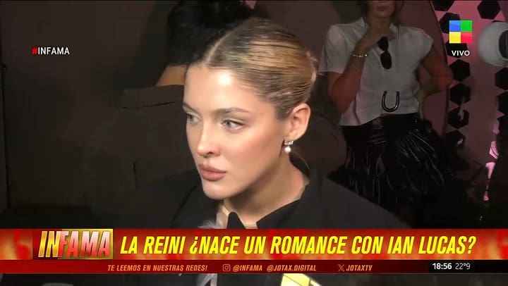 La Reini desmintio querer salir con Ian Lucas