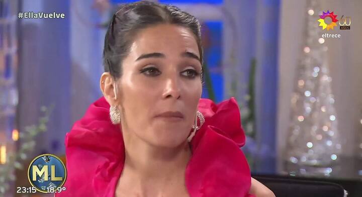 Juana Viale retó a su abuela en vivo - Fuente: eltrece