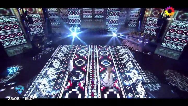 Bailando por un sueño 2017: el folklore de Rocío Guirao Díaz y Nicolás Paladini