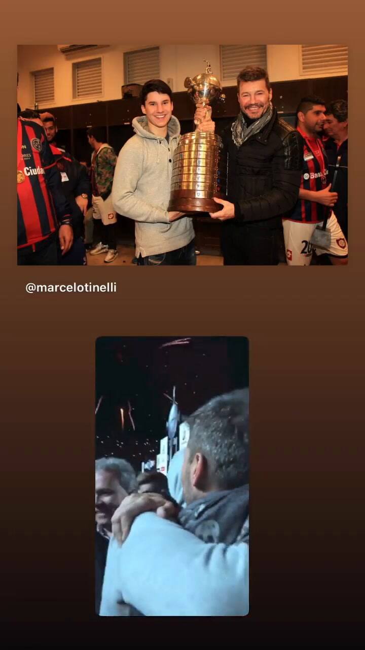 El video que compartió Fran Tinelli después del saludo de su padre