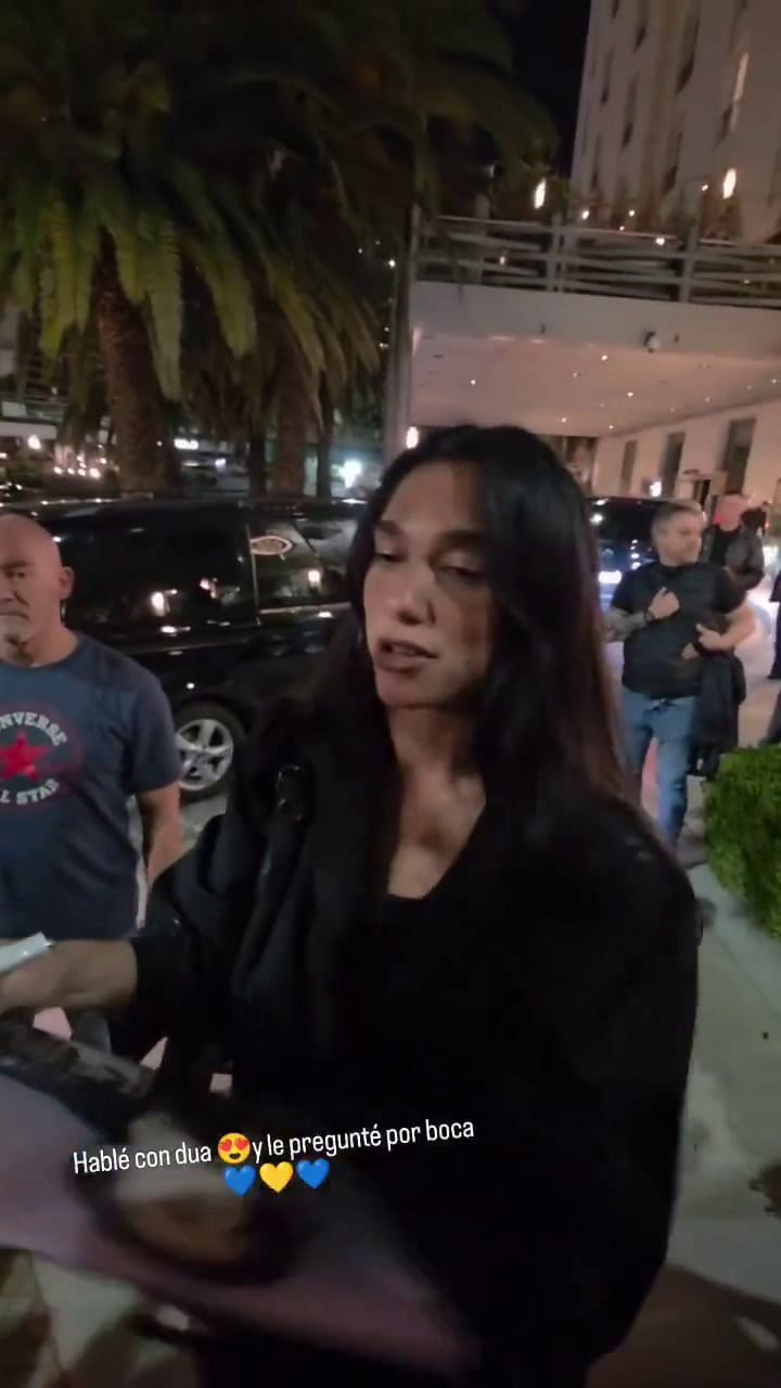 El comentario de Dua Lipa tras observar el Superclásico