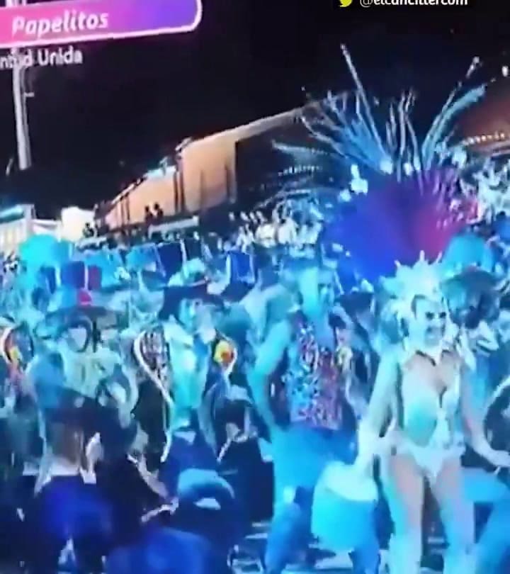 Polémica en el Carnaval de Gualeguachú cuando el integrante de una comparsa le pegó a un perro