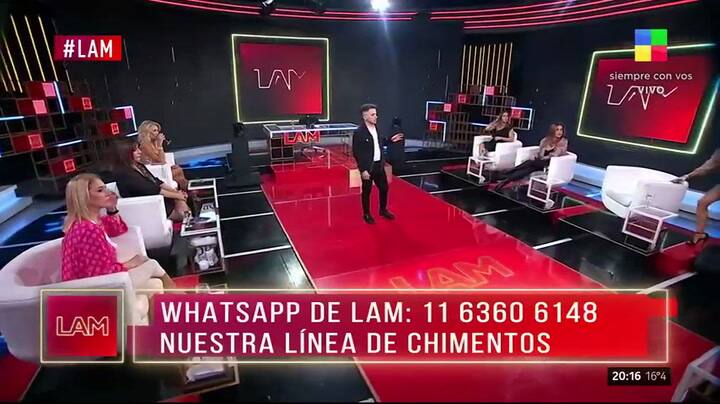 Intentaron robar la casa de Estefi Berardi durante la emisión de LAM