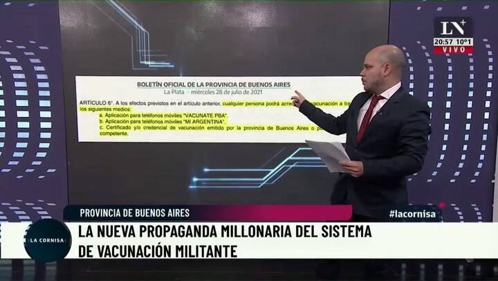 La nueva propaganda millonaria del sistema de vacunación militante - Informe - La Cornisa
