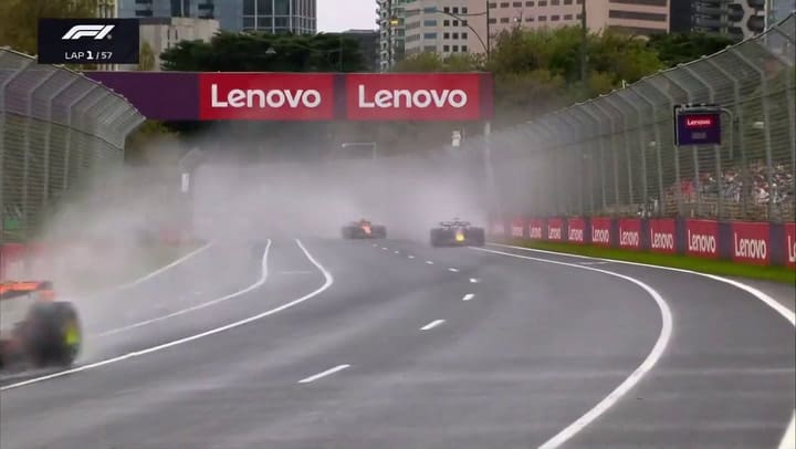 Doohan chocó a pocos segundos de la salida