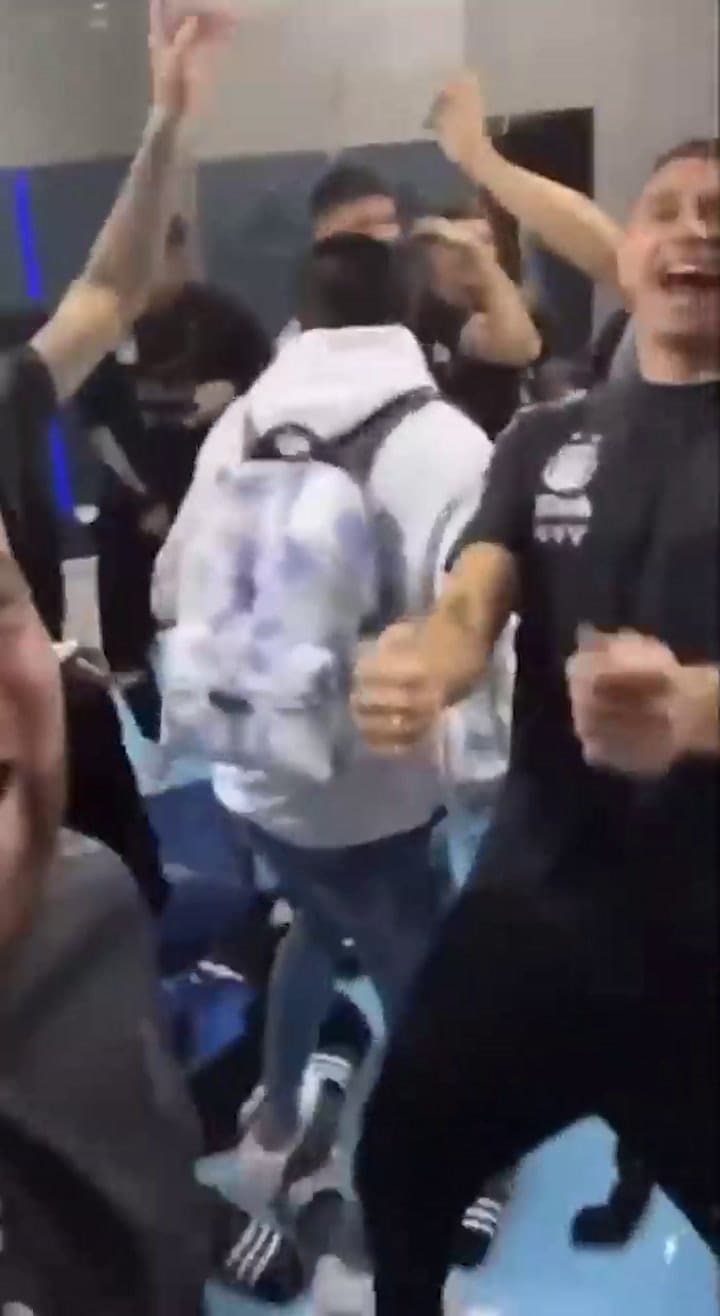 El gesto viral de 'Dibu' Martínez